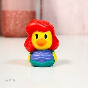 Duckalooz Disney Ariel Little Mermaid Rubber Duck Duckie Jeep Ducking NWOT